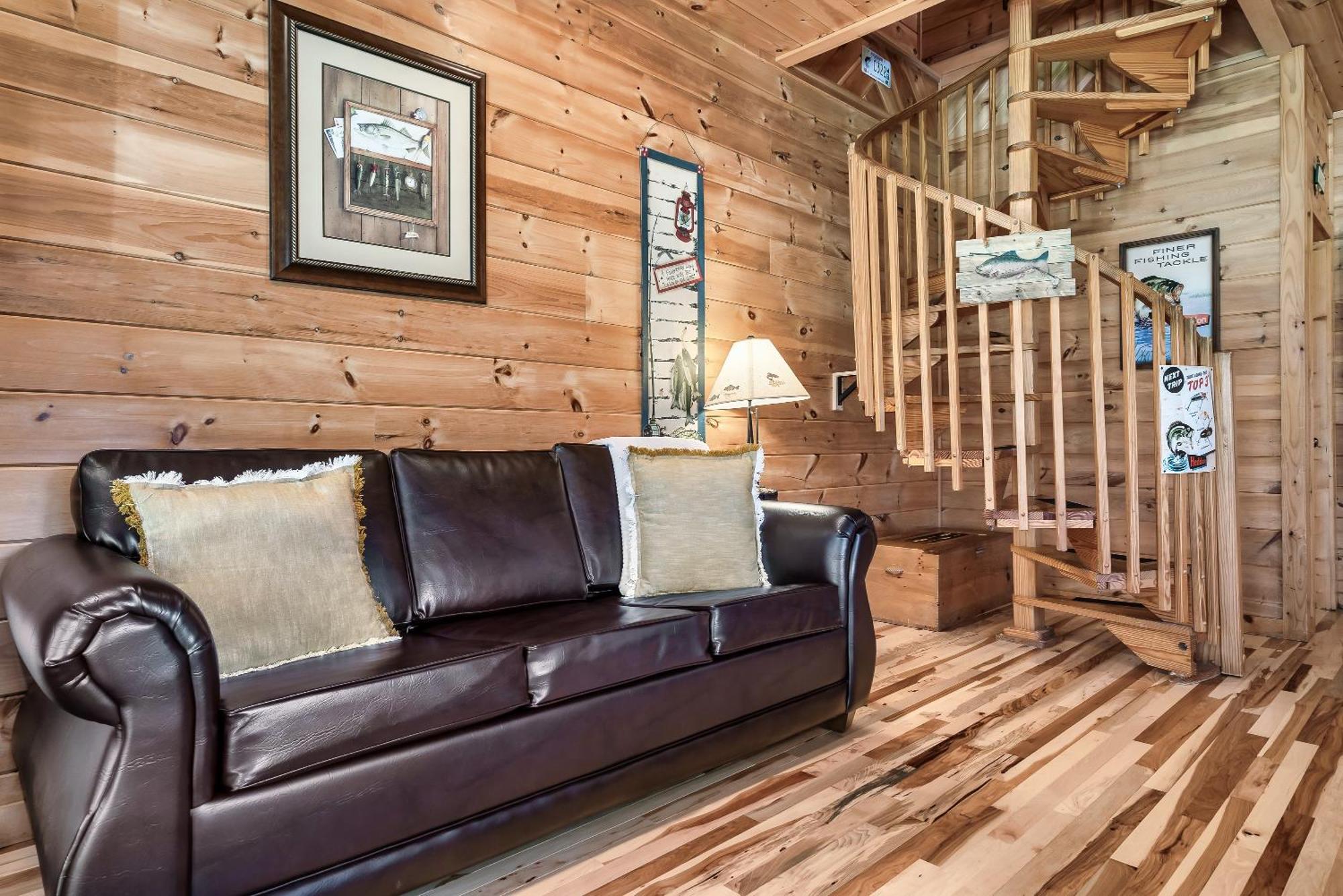 Spectacular Mtns Views With Private Hot Tub With Pool Table And Private Pond Vila Sevierville Exterior foto